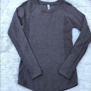 Lululemon merino wool sweater